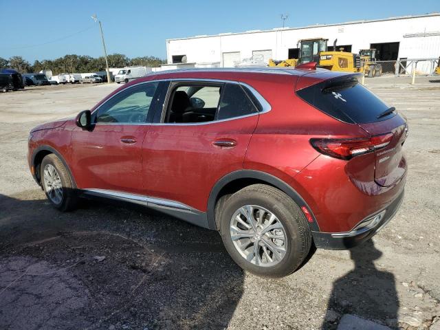 LRBAZLR45PD072346 - 2023 BUICK ENVISION PREFERRED RED photo 2