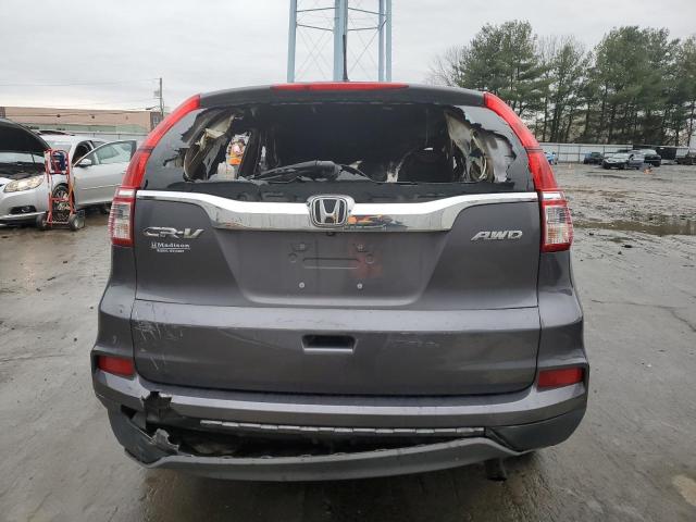 5J6RM4H37FL021432 - 2015 HONDA CR-V LX CHARCOAL photo 6