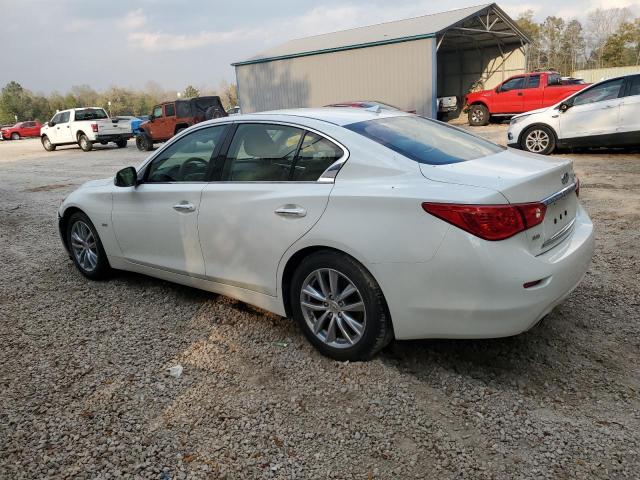 JN1EV7AR5GM344166 - 2016 INFINITI Q50 PREMIUM WHITE photo 2