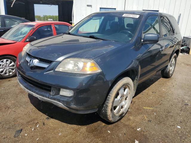 2HNYD18296H519582 - 2006 ACURA MDX CHARCOAL photo 1