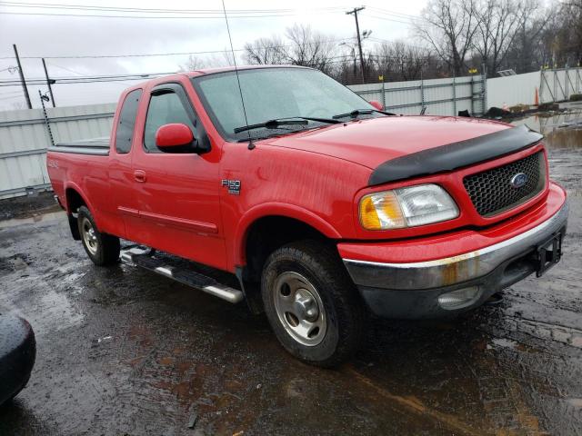 1FTRX18W33NB91342 - 2003 FORD F150 RED photo 4