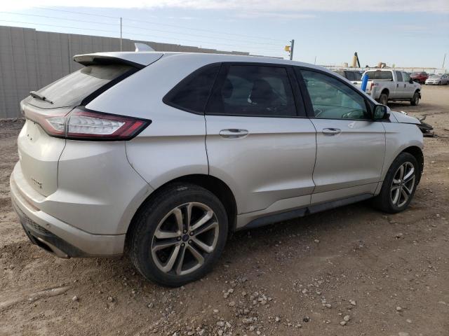 2FMTK4APXFBC35955 - 2015 FORD EDGE SPORT SILVER photo 3