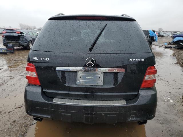 4JGBB86E06A016105 - 2006 MERCEDES-BENZ ML 350 BLACK photo 6