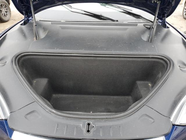 5YJSA1E25MF419135 - 2021 TESLA MODEL S Կապույտ լուսանկար 11
