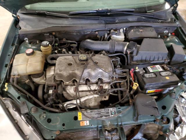 1FAFP34P3YW334892 - 2000 FORD FOCUS SE GREEN photo 11