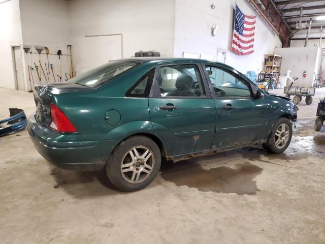 1FAFP34P3YW334892 - 2000 FORD FOCUS SE GREEN photo 3