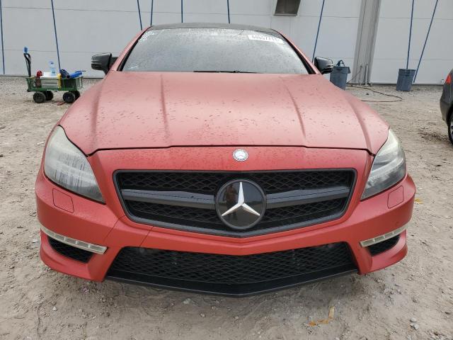 WDDLJ7EB7DA062420 - 2013 MERCEDES-BENZ CLS 63 AMG RED photo 5