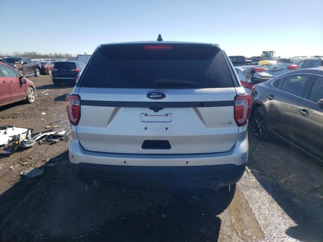 1FM5K8AR7GGD16536 - 2016 FORD EXPLORER POLICE INTERCEPTOR SILVER photo 6