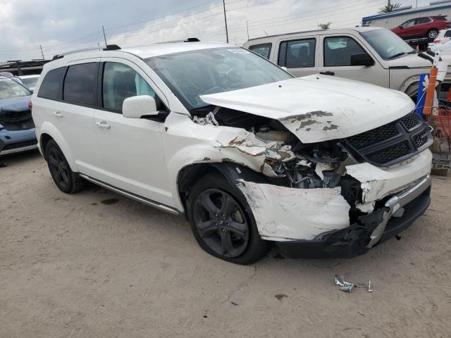 3C4PDCGG3JT512976 - 2018 DODGE JOURNEY CROSSROAD WHITE photo 4