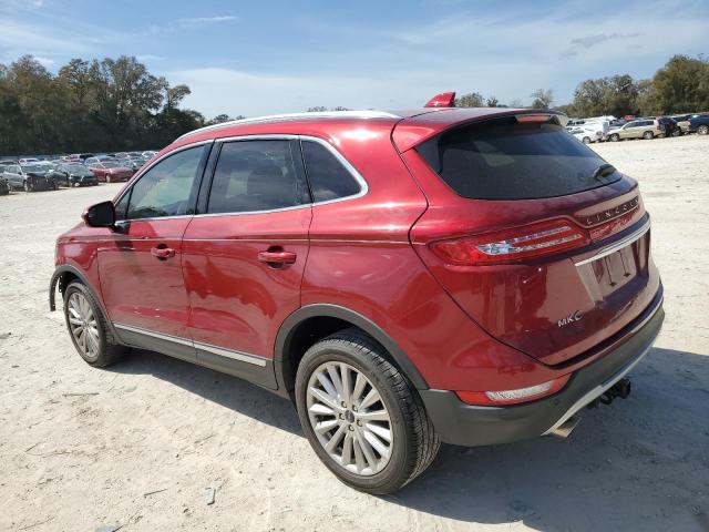 5LMCJ1C92KUL50261 - 2019 LINCOLN MKC RED photo 2