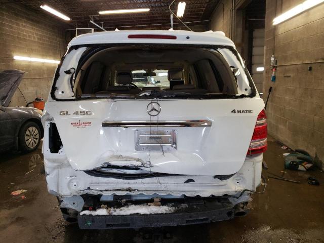 4JGBF7BE8CA787024 - 2012 MERCEDES-BENZ GL 450 4MATIC WHITE photo 6