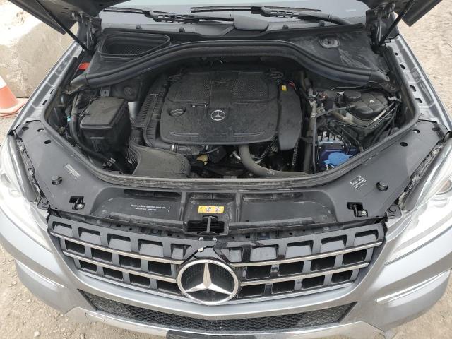 4JGDA5HB4EA384900 - 2014 MERCEDES-BENZ ML 350 4MATIC SILVER photo 12