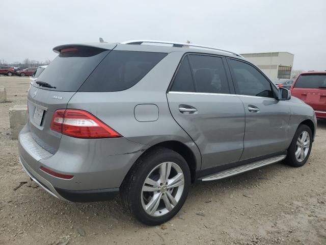 4JGDA5HB4EA384900 - 2014 MERCEDES-BENZ ML 350 4MATIC SILVER photo 3