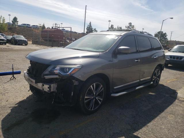 5N1DR2MN2JC626721 - 2018 NISSAN PATHFINDER S GRAY photo 1
