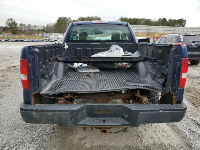 1FTRF12207KB48125 - 2007 FORD F150 BLUE photo 6