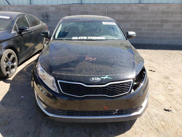 KNAGM4AD9D5046783 - 2013 KIA OPTIMA HYBRID BLACK photo 5