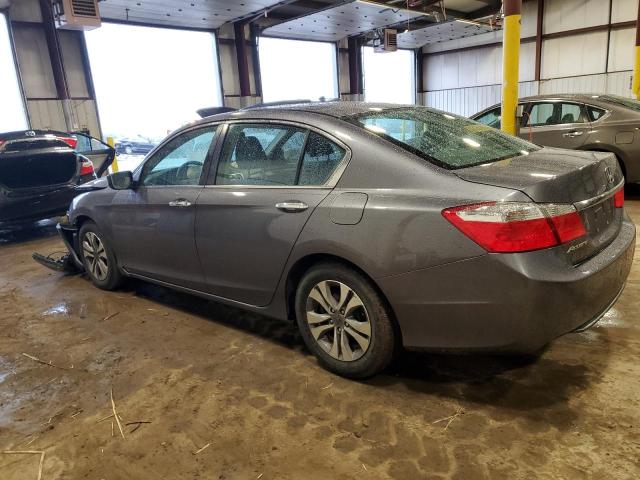 1HGCR2F36FA007393 - 2015 HONDA ACCORD LX GRAY photo 2