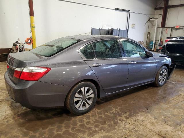 1HGCR2F36FA007393 - 2015 HONDA ACCORD LX GRAY photo 3