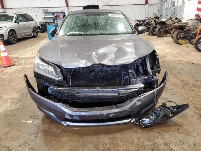 1HGCR2F36FA007393 - 2015 HONDA ACCORD LX GRAY photo 5