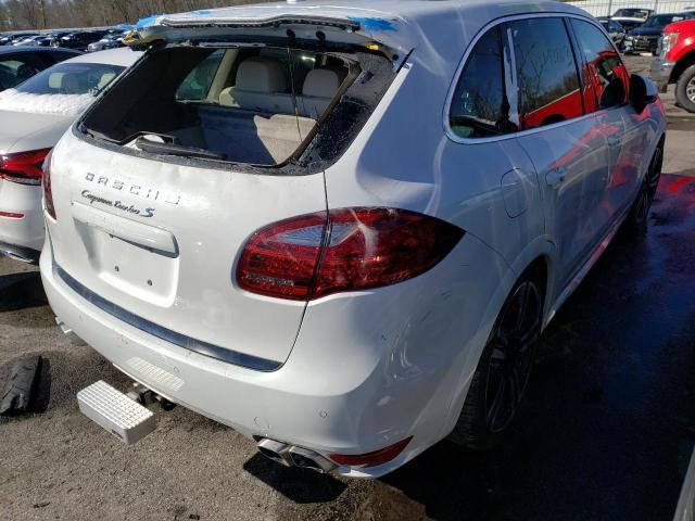 WP1AC2A28ELA87240 - 2014 PORSCHE CAYENNE TURBO WHITE photo 3