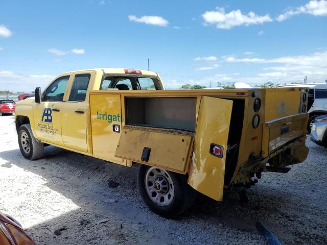 1GB5CYEG6HZ317293 - 2017 CHEVROLET SILVERADO C3500 YELLOW photo 2