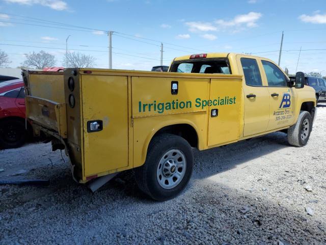 1GB5CYEG6HZ317293 - 2017 CHEVROLET SILVERADO C3500 YELLOW photo 3