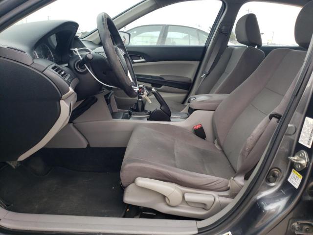 1HGCP2E32CA118431 - 2012 HONDA ACCORD LX GRAY photo 7