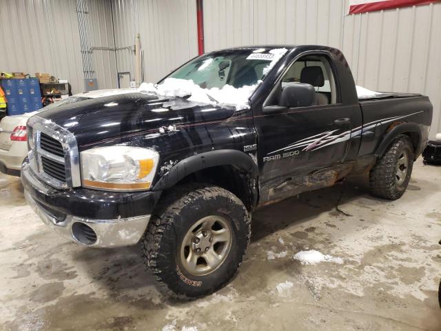 1D7HU16286J110888 - 2006 DODGE RAM 1500 ST BLACK photo 1