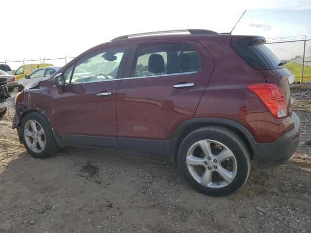 3GNCJMSB6GL164213 - 2016 CHEVROLET TRAX LTZ BURGUNDY photo 2