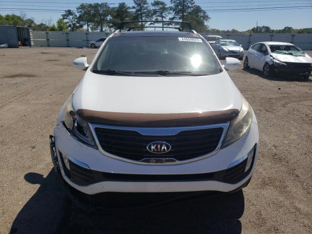 KNDPC3A22D7399675 - 2013 KIA SPORTAGE EX WHITE photo 5