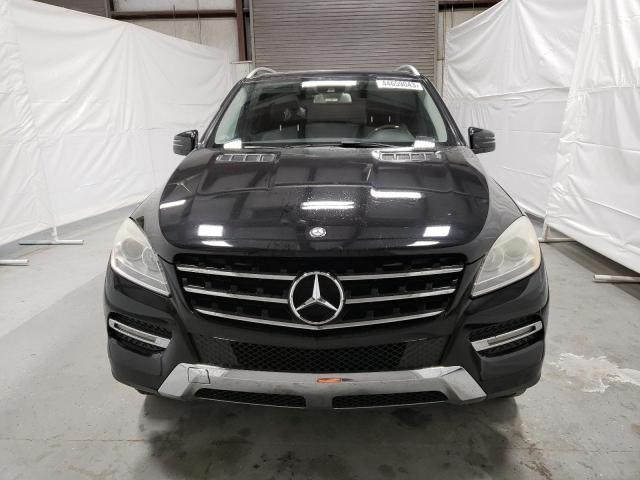 4JGDA5HB7CA000945 - 2012 MERCEDES-BENZ ML 350 4MATIC BLACK photo 5