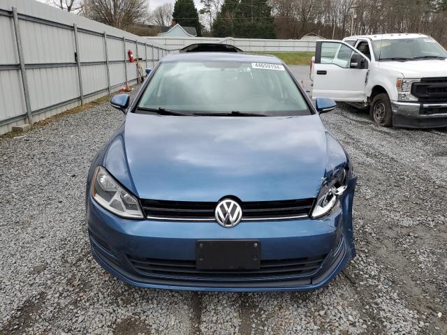 3VW117AU9GM058026 - 2016 VOLKSWAGEN GOLF S BLUE photo 5