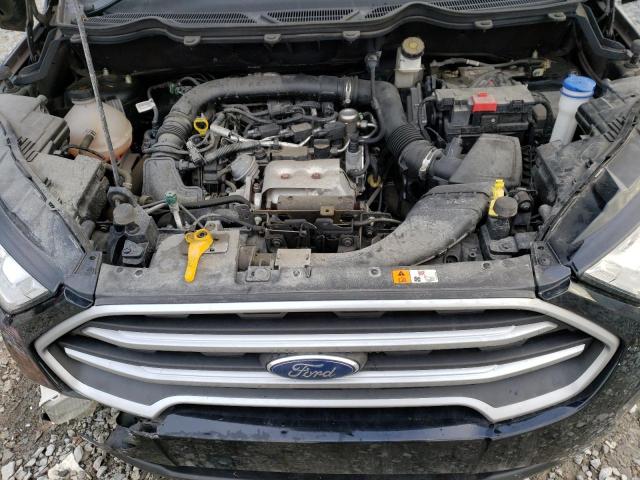 MAJ3S2GE7KC256521 - 2019 FORD ECOSPORT SE Noir photo 11