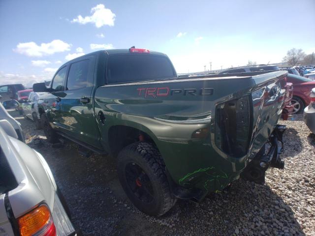 5TFDY5F13LX914861 - 2020 TOYOTA TUNDRA CREWMAX SR5 GREEN photo 2