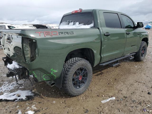 5TFDY5F13LX914861 - 2020 TOYOTA TUNDRA CREWMAX SR5 GREEN photo 3