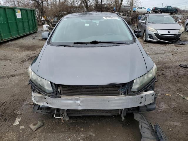 19XFB2F59DE205865 - 2013 HONDA CIVIC LX GRAY photo 5