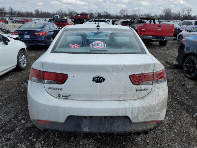 KNAFU6A24A5161339 - 2010 KIA FORTE EX WHITE photo 6