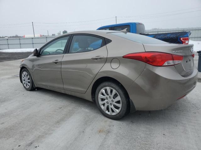 5NPDH4AE3DH378916 - 2013 HYUNDAI ELANTRA GLS BEIGE photo 2