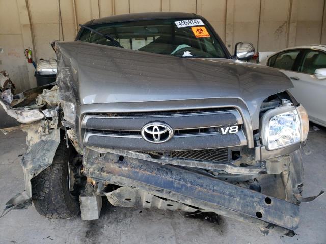 5TBBT44186S476229 - 2006 TOYOTA TUNDRA ACCESS CAB SR5 GRAY photo 5