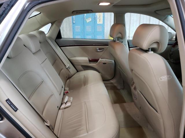 KMHFC46F46A055425 - 2006 HYUNDAI AZERA SE BEIGE photo 10