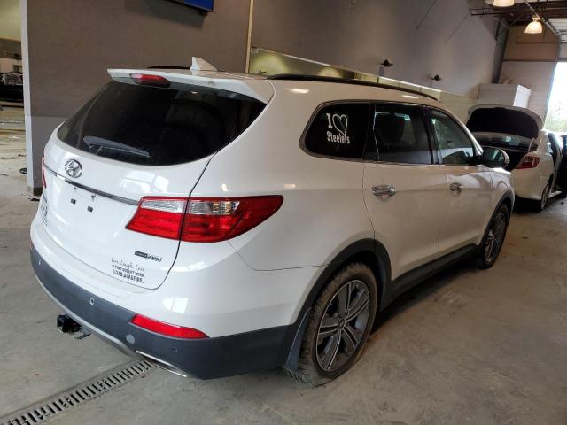 KM8SRDHF4FU110559 - 2015 HYUNDAI SANTA FE GLS WHITE photo 3