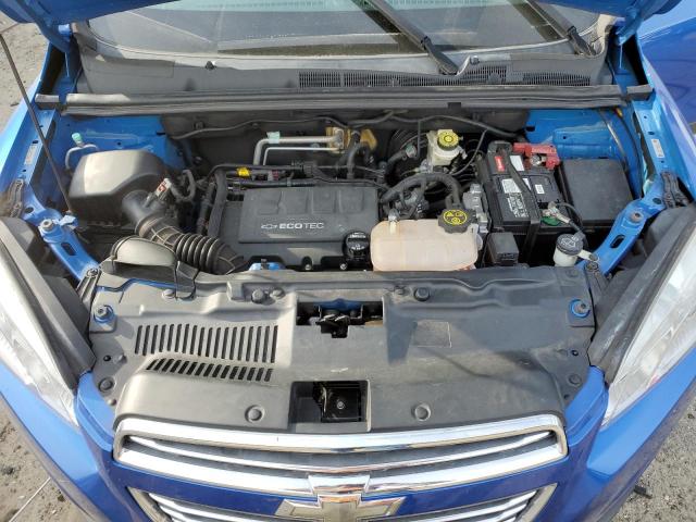 KL7CJKSBXFB073312 - 2015 CHEVROLET TRAX LS BLUE photo 11