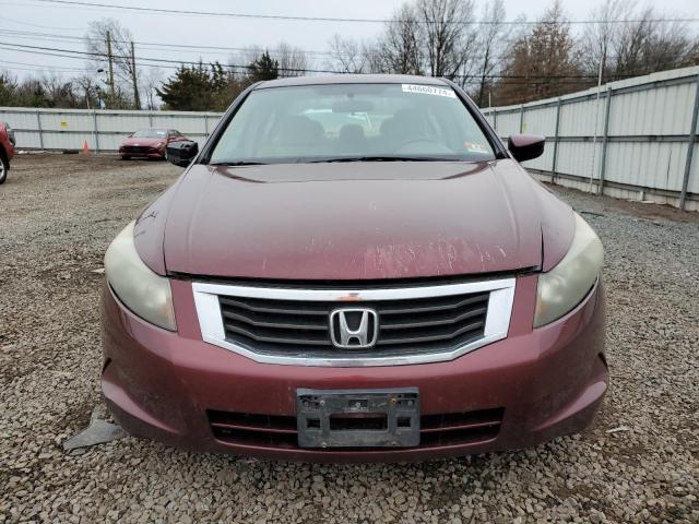 1HGCP26409A067396 - 2009 HONDA ACCORD LXP MAROON photo 5