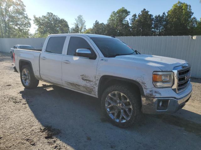 3GTU2UEC3FG464491 - 2015 GMC SIERRA K1500 SLE WHITE photo 4