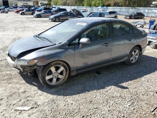19XFA1F69BE041262 - 2011 HONDA CIVIC LX-S Gris photo 1