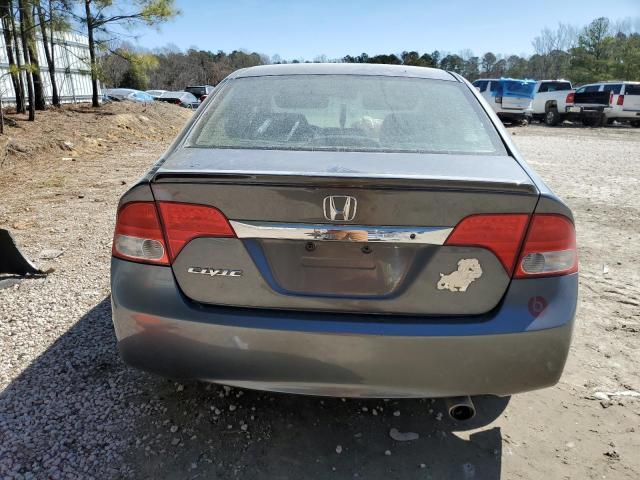 19XFA1F69BE041262 - 2011 HONDA CIVIC LX-S Gris photo 6