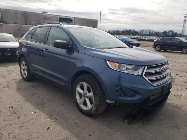 2FMPK4G92JBB36601 - 2018 FORD EDGE SE BLUE photo 4