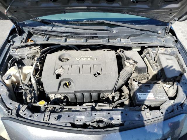 JTDBL40E399030315 - 2009 TOYOTA COROLLA BASE GRAY photo 11