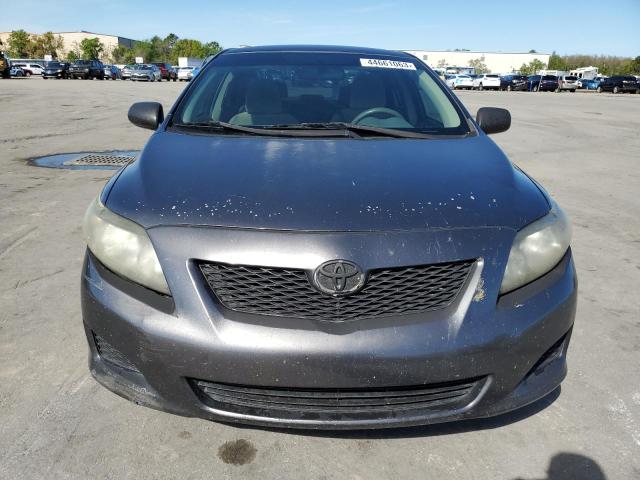 JTDBL40E399030315 - 2009 TOYOTA COROLLA BASE GRAY photo 5