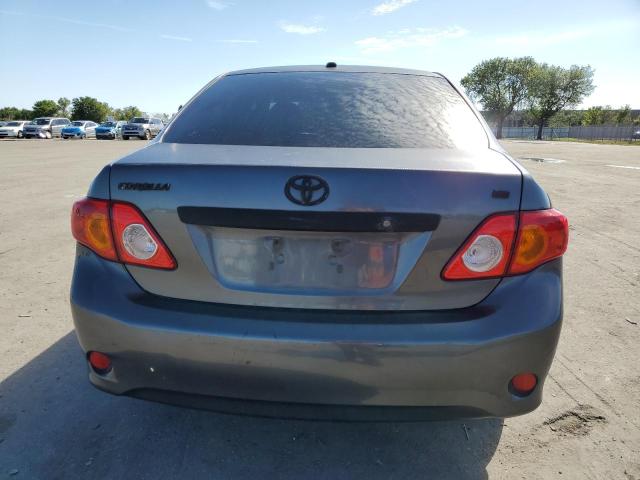 JTDBL40E399030315 - 2009 TOYOTA COROLLA BASE GRAY photo 6